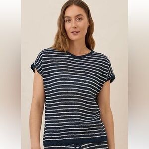 Pact Beachside Woven Knit Shirt Size M